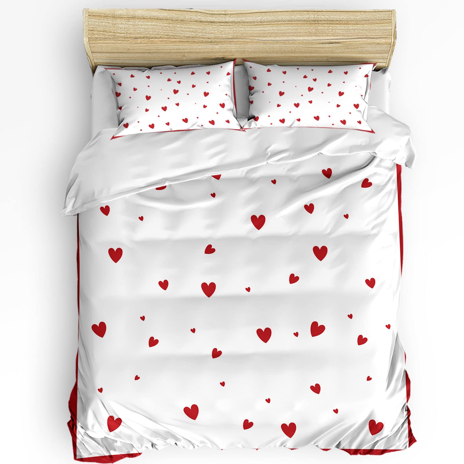 【gelato pique】 comforter cover 3set Amazon.com: Vailge 3 Piece Pinch Pleated Duvet Cover with
